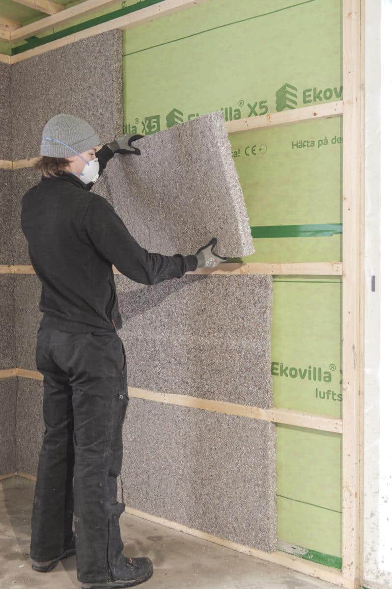 Papiruldsbatts isolering